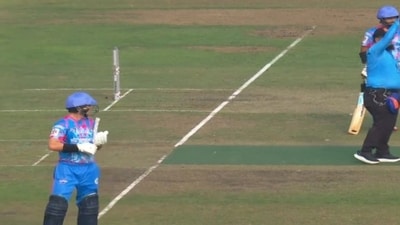 Tom O'Connell was dismissed by Mohammad Nawaz Tom O'Connell was dismissed by Mohammad Nawaz