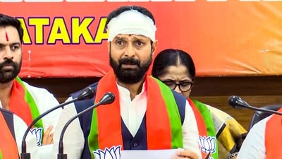 BJP leader CT Ravi. (PTI) BJP leader CT Ravi. (PTI)