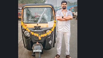 A laid-off designer with 14 years’ experience, turned autorickshaw driver after months of job hunt struggles. (LinkedIn/ Kamlesh Kamtekar) A laid-off designer with 14 years’ experience, turned autorickshaw driver after months of job hunt struggles. (LinkedIn/ Kamlesh Kamtekar)