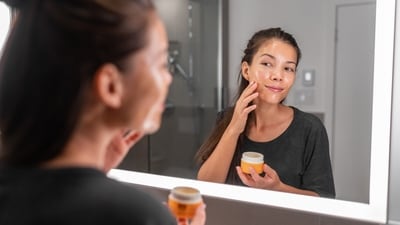 Add the right sleeping mask in your routine and enhance its glow. (Adobe Stock) Add the right sleeping mask in your routine and enhance its glow. (Adobe Stock)