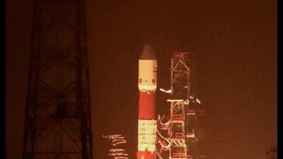 Sriharikota [Andhra Pradesh], Dec 31 (ANI): Indian Space Research Organisation (ISRO) launches Polar Satellite Launch vehicle (PSLV-C60) with two Space Docking Experiment (SpaDex) satellites and 24 other innovative payloads into orbit from the Satish Dhawan Space Centre (SDSC), in Sriharikota on Monday. (ANI Photo) (PIB- X)