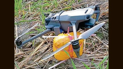The increasing use of drones for trafficking heroin, arms, and ammunition has posed significant challenges for the BSF. (Sourced) The increasing use of drones for trafficking heroin, arms, and ammunition has posed significant challenges for the BSF. (Sourced)