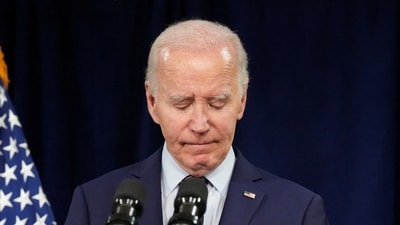 Joe Biden slammed for using Jimmy Carter’s death to take a jab at Donald Trump (REUTERS/Ken Cedeno     TPX IMAGES OF THE DAY) (REUTERS)