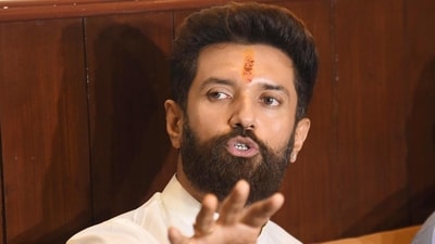 Union Minister for Food Processing Industries Chirag Paswan (Photo by Santosh Kumar/ Hindustan Times)