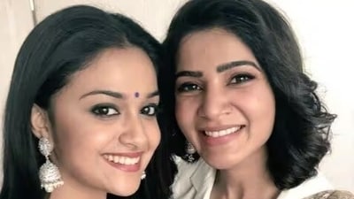 Keerthy Suresh reveals Samantha Ruth Prabhu recommended her for Baby John. Keerthy Suresh reveals Samantha Ruth Prabhu recommended her for Baby John.