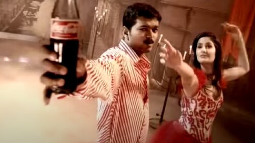 Thalapathy Vijay and Katrina Kaif Thalapathy Vijay and Katrina Kaif