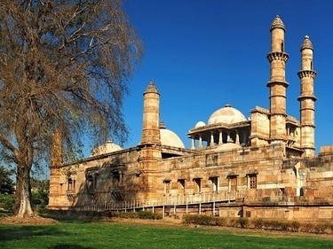 Champaner-Pavagadh Archaeological Park is situated in Panchmahal district of Gujarat Champaner-Pavagadh Archaeological Park is situated in Panchmahal district of Gujarat