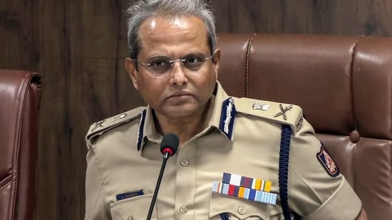 Bengaluru Police Commissioner B Dayananda asks people to avoid wearing full face masks during New Year celebrations. (ANI)