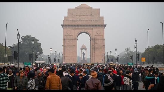 This has been Delhi’s cleanest December since AQI calculation began in 2015. (HT PHOTO)