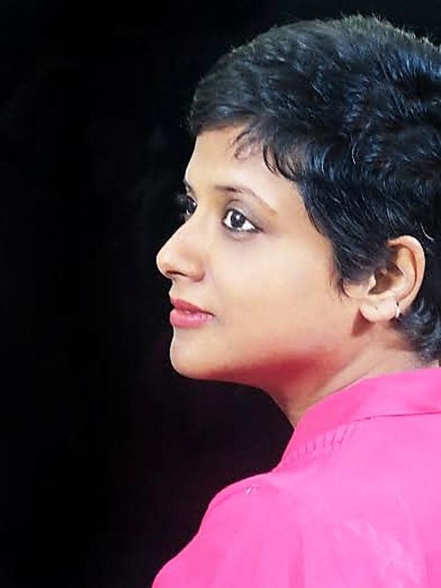 Vinitha, editor of the anthology (Courtesy vinithastories.com) Vinitha, editor of the anthology (Courtesy vinithastories.com)