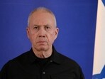 Former Israeli Defense Minister Yoav Gallant at a press conference shortly after he was sacked by Israeli Prime Minister Benjamin Netanyahu who cited a lack of trust, at the Ministry of Defense in Tel Aviv, Israel November 5, 2024.