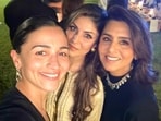 Riddhima Kapoor Sahni posted a new selfie with Alia Bhatt and mom Neetu Kapoor.