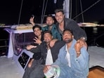Sarfaraz Khan along with Rishabh Pant, Mohammed Siraj, Shubman Gill and Harshit Rana, rang in the New Year in Sydney