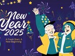 Happy New Year 2025 Wishes: Wishing everyone a joyful and successful 2025 filled with love, laughter, and unforgettable moments. Let's embrace new beginnings and cherish friendships as we step into the New Year with hope and excitement.
