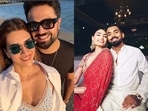 Kriti Sanon and Kabir Bahiya, Athiya Shetty with KL Rahul