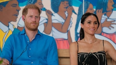 Prince Harry and Meghan Markle's primary focus for 2025 revealed (Colombia Vice Presidency/Handout via REUTERS ATTENTION EDITORS - THIS IMAGE HAS BEEN SUPPLIED BY A THIRD PARTY NO RESALES. NO ARCHIVES) (via REUTERS)
