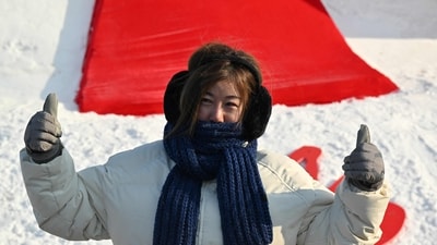 Harbin sees a surge in southern tourists, driven by social media. (AFP) Harbin sees a surge in southern tourists, driven by social media. (AFP)