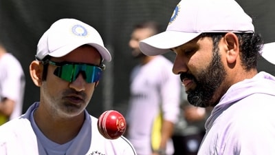 India's coach Gautam Gambhir (L) and captain Rohit Sharma chat in the nets at the Melbourne Cricket Ground (AFP) India's coach Gautam Gambhir (L) and captain Rohit Sharma chat in the nets at the Melbourne Cricket Ground (AFP)