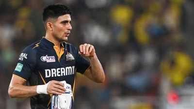 Gujarat Titans' captain Shubman Gill in action vs Chennai Super Kings. (AFP) Gujarat Titans' captain Shubman Gill in action vs Chennai Super Kings. (AFP)