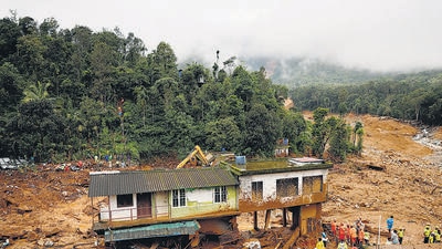 In the early hours of July 30, 2024, multiple landslides in Meppadi panchayat in Wayanad flattened at least three densely-populated human settlements, killing over 250 people (REUTERS) In the early hours of July 30, 2024, multiple landslides in Meppadi panchayat in Wayanad flattened at least three densely-populated human settlements, killing over 250 people (REUTERS)