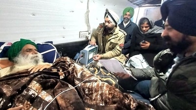 Jagjit Singh Dallewal has been on fast-unto-death at Khanauri border since November 26. (ANI File)