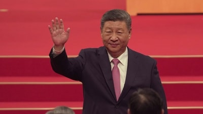 China's president Xi Jinping said that no one can stop China's reunification plans (AP) China's president Xi Jinping said that no one can stop China's reunification plans (AP)