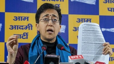 Delhi Chief Minister Atishi during a press conference, in New Delhi, Wednesday, Jan. 1, 2025. (PTI) Delhi Chief Minister Atishi during a press conference, in New Delhi, Wednesday, Jan. 1, 2025. (PTI)