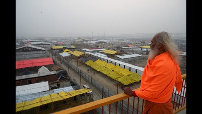 Prayagraj city getting ready for the upcoming Mahakumbh Mela (Deepak Gupta/ HT) Prayagraj city getting ready for the upcoming Mahakumbh Mela (Deepak Gupta/ HT)