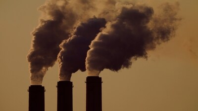 The country has progressively decoupled its economic growth from greenhouse gas emissions, reducing the emission intensity of gross domestic product (GDP) by 36% between 2005 and 2020. (AP) The country has progressively decoupled its economic growth from greenhouse gas emissions, reducing the emission intensity of gross domestic product (GDP) by 36% between 2005 and 2020. (AP)