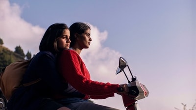 Preeti Panigrahi and Kani Kusruti in a still from Girls Will Be Girls. Preeti Panigrahi and Kani Kusruti in a still from Girls Will Be Girls.