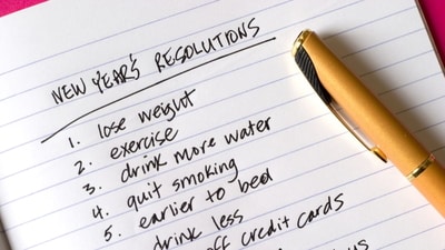 Tips and tricks to make sure you stick to your New Year's resolutions