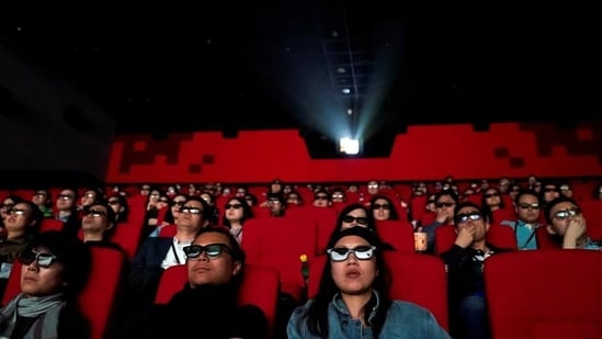 China's movie industry has still not recovered from the Covid-19 pandemic effect. (Reuters file photo)