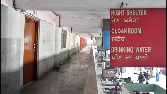 The shelter was shut down due to a lack of staff and maintenance, as confirmed by officials concerned. (Manish/HT)