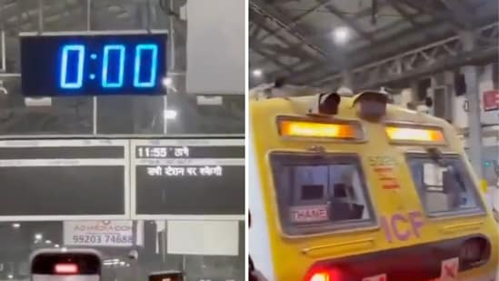 Railway Minister Ashwini Vaishnaw shared the video and wished everyone a happy new year. (X/AshwiniVaishnaw)