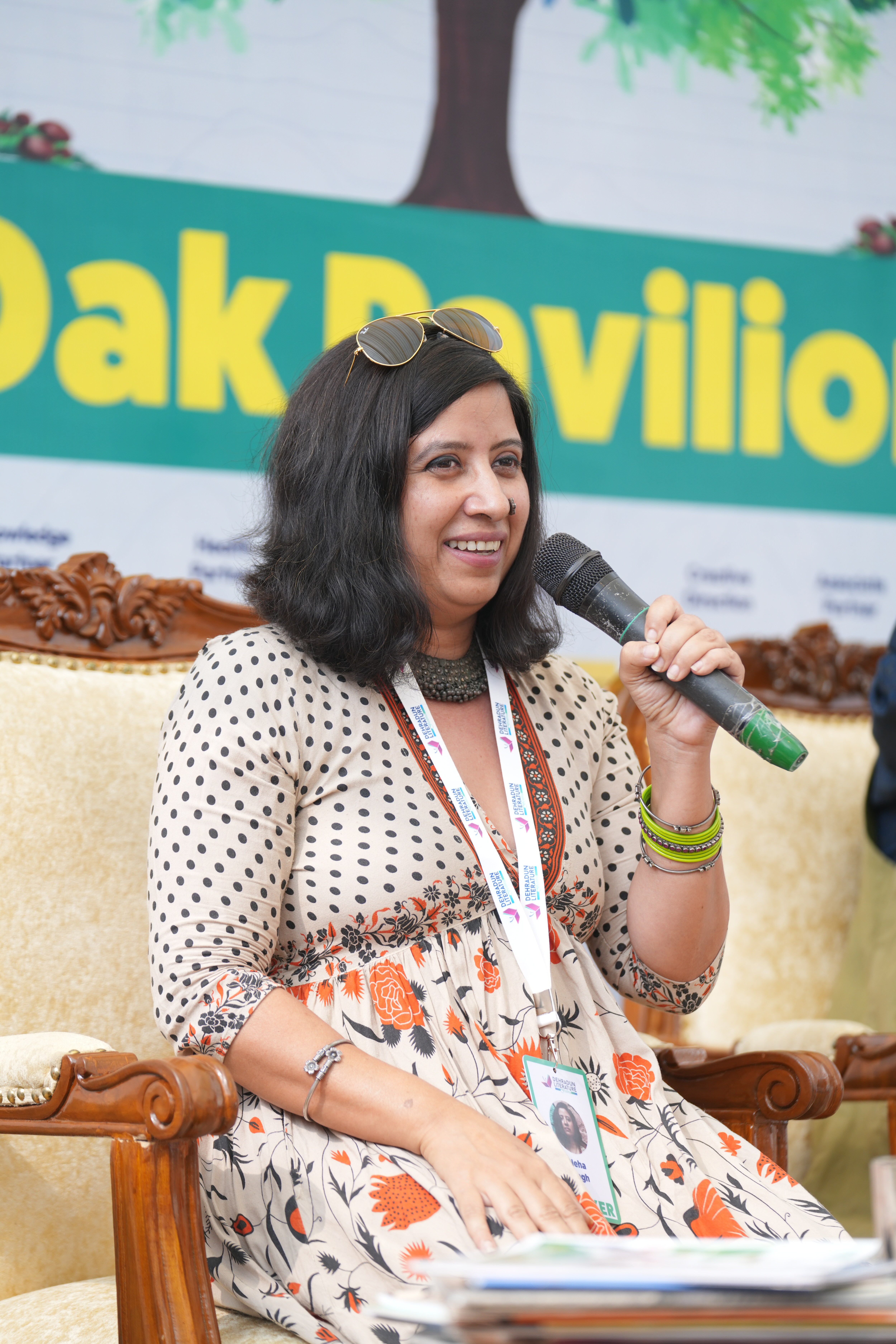 Neha Singh, author of the picture book, I Need to Pee (Courtesy Dehradun Literature Festival) Neha Singh, author of the picture book, I Need to Pee (Courtesy Dehradun Literature Festival)