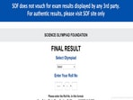 SOF NSO Result 2024 declared at sofworld.org, direct link to check here 