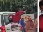 Pauri Garhwal Police shared the video of the incident on X. Pauri Garhwal Police shared the video of the incident on X.