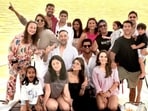 Extended Kapoor family's New Year's celebration in Thailand.