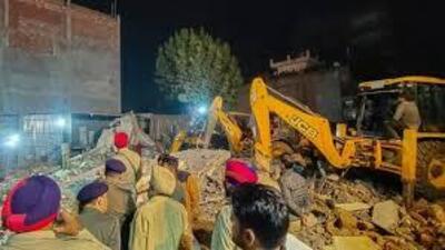 A probe has also been launched to identify other building inspectors who allowed illegal constructions in the city in the last four years. (HT Photo) A probe has also been launched to identify other building inspectors who allowed illegal constructions in the city in the last four years. (HT Photo)