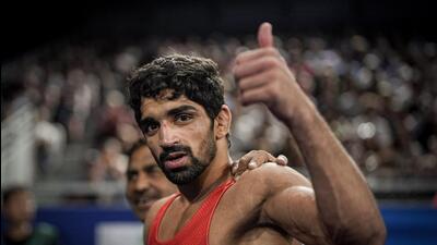 Aman Sehrawat had won bronze in men’s 57 kg freestyle wrestling at the Paris Olympics 2024, becoming India’s youngest Olympic medalist (PTI)