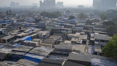 An aerial view of the Rambai Ambedkar Nagar. (Satish Bate/ / Hindustan Times) An aerial view of the Rambai Ambedkar Nagar. (Satish Bate/ / Hindustan Times)