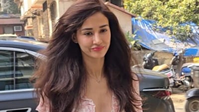 Disha Patani looks pretty in pink mini dress. (PC: Instagram/varinderchawla) Disha Patani looks pretty in pink mini dress. (PC: Instagram/varinderchawla)