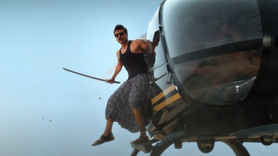 Game Changer trailer: Ram Charan plays dual roles in the film directed by Shankar. Game Changer trailer: Ram Charan plays dual roles in the film directed by Shankar.