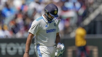 India captain Rohit Sharma has struggled for runs in the ongoing series against Australia. (AP) (HT_PRINT) India captain Rohit Sharma has struggled for runs in the ongoing series against Australia. (AP) (HT_PRINT)