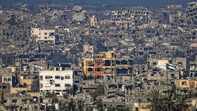 A destroyed part of Gaza City as seen from southern Israel, Thursday Jan. 2, 2025. (AP) A destroyed part of Gaza City as seen from southern Israel, Thursday Jan. 2, 2025. (AP)