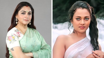Khushbu Sundar was cast in Ram Teri Ganga Maili, before being replaced by Mandakini. Khushbu Sundar was cast in Ram Teri Ganga Maili, before being replaced by Mandakini.