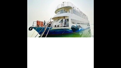 Lake Queen Cruise at Ramgarh (Ht Photo)