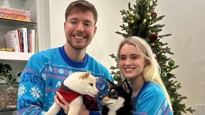 MrBeast and Thea Booysen got engaged on Christmas Day (Instagram/mrbeast) MrBeast and Thea Booysen got engaged on Christmas Day (Instagram/mrbeast)