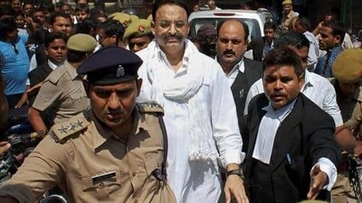Gangster-turned-politician Mukhtar Ansari died on March 28, 2024, (PTI file) Gangster-turned-politician Mukhtar Ansari died on March 28, 2024, (PTI file)