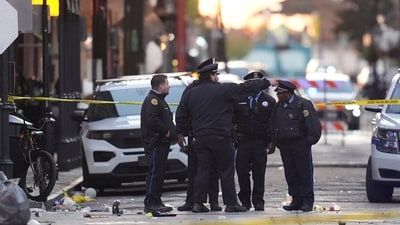 The FBI stated that it does not think the driver acted alone and is looking into the attack as a terrorist act. The incident on Wednesday took place on Bourbon Street, which is renowned across the world as one of the most popular locations for New Year's Eve celebrations. (AP photo)